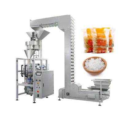 China Sugar Rice 500g 1kg 2kg Food Ice Candy Multifunctional Automatic Weighing Filling and Gasket Topping Machine for sale