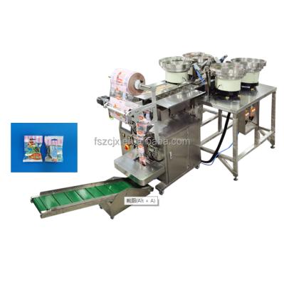 China Automatic Food High Performance Bubble Gum Fudge Candy Mix Packing Counting Machine Support To Customize for sale