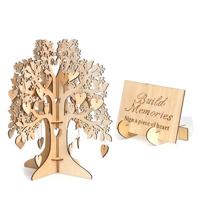 China Creative Alternatives Europe Country Wedding Decorations Wedding Party Sign Signature Wish Tree Guest Book Wedding Guest Book for sale