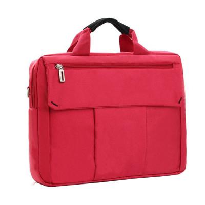 Chine Sacs d'emballage de l'ordinateur portable d'Oxford de polyester des femmes durables de serviette, rouge/gris à vendre