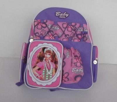 Κίνα Όμορφα Backpacks χαρακτήρα κινουμένων σχεδίων, εξατομικευμένη Backpacks παιδιών πορφύρα προς πώληση