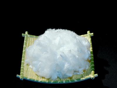 Κίνα 100% 1.4d 38mm Ecdp Virgin Polyester Staple Fiber ECDP PSF For Cationic Yarn προς πώληση