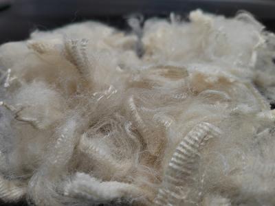 Chine Fibre 100% d'agrafe résistante aux radiations d'Aramid 51MM 2D à vendre