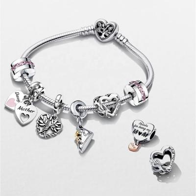 China 2022 New SY Charm Bracelet Designer Bangle Nickel Free Silver Charms For Women Jewelry Bangle Stainless Steel Women for sale