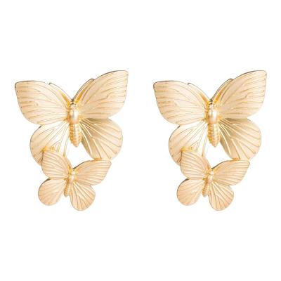 China Hot Wholesale Trendy Female Fashion Earrings Butterfly Earrings for sale