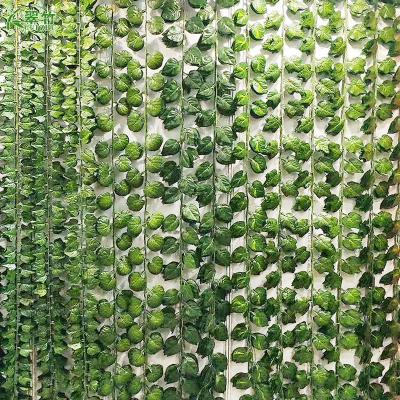 China High simulation DREA 2.4 meters artificial green vine leaf ivy plants hanging garland wholesale for sale