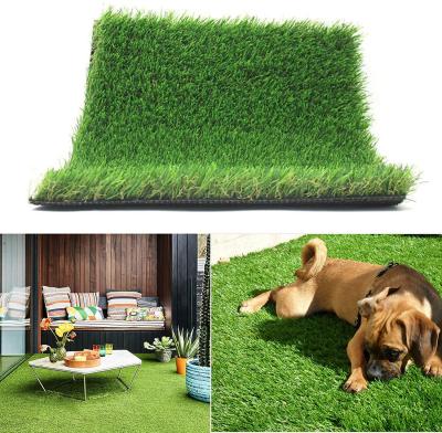 China Antiflaming DREA Realistic Thick Artificial Grass Turf 2M x 25M Garden Lawn Landscape Synthetic Grass Carpet 3cm for sale