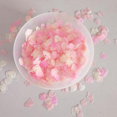 China DREA Tissue Paper Heart Confetti 500G Biodegradable Paper Confetti Wedding Party for Wedding or Balloon for sale