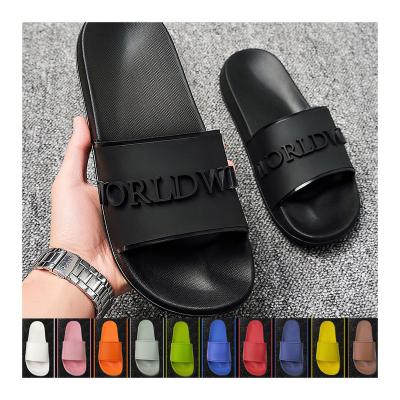 China Cushioning Ucuz Toptan Selipar Lelaki African Personaliza Glowing Men Slides Caoutchouc Designer man Soft Slipper Indoors Rubber Slippers for sale