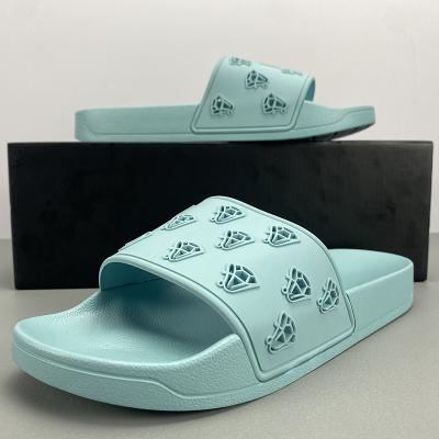 China Waterproof Cavity Off Men's Unisex Custom Print Summer Mujer Design Casual Animal Logo Printing Slide House Slippers for sale