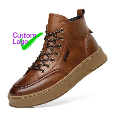 China Thick Sole Lace Masculinos Thermal Genuine Leather Pure Leather Shoe Chaussures Homme for Men Educate Violas Leather Shoe for sale