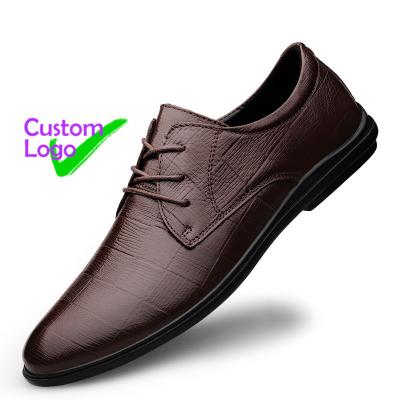 China Small Light Lacing Varon Ivory High Quality Popular Shoe Leather Zapato Cuero Genuino Sapatos Bicudos Siyah Leather Sports Shoes for sale