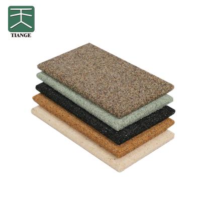 China NRC 0.7-0.90 TianGe sand sound absorbing panels high quality natural crystal fiber sandstone can be used in various places for sale