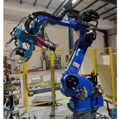 China The machine repairs workshop automatic spot welding robot arm for car window and door bottom Yaskawa welding robot zu verkaufen