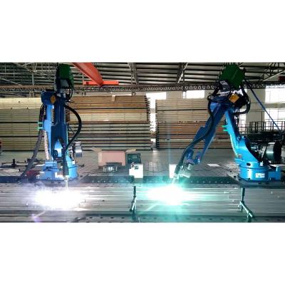 China Factory Inverter Welding Machinerework Station Robot Robotic Welding Workstation zu verkaufen