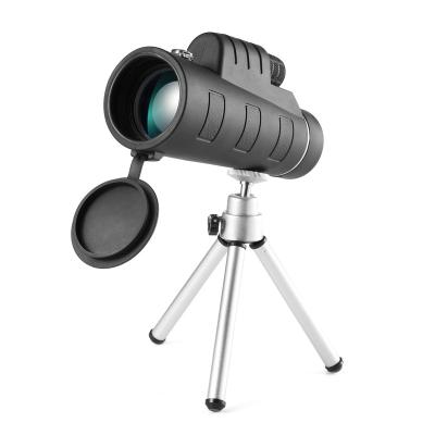 China 200-300 Meters Watch Distance In Full Darkness High Power 40x60 Monocular Monocular With Smartphone Holder And Tripod, Telescopio Monocular for sale