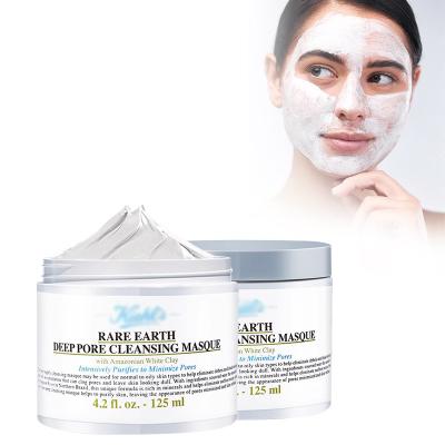 China Moisturizer Kineihl's Natural Organic Facial Cleansing Mud Clay Mask Face Brighten Whitening Face Cleansing Mask for sale