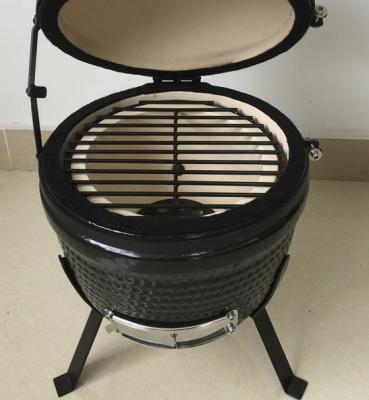 China Chicken Mini Bbq Outside Balcony Kamado Pellet Smoker for sale