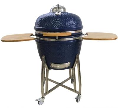 Cina griglia blu di 61cm Kamado in vendita