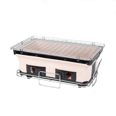 China Japanese Korean Ceramic Hibachi Bbq Table Grill for sale