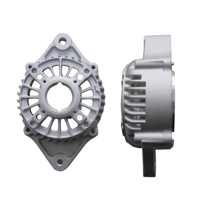 China Aluminum auto alternator front DE housing spare parts used for alternator assembly for sale