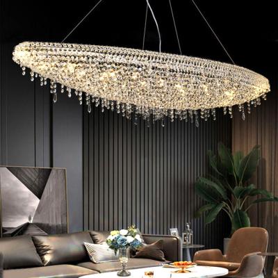 China Modern Custom Made Vintage Restaurant Island Bar Pendant Light Post-Modern Luxury Living Room Hotel Stairs Decorative Chandelier for sale