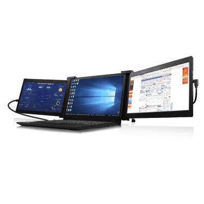 China Dual Screens Double 13.3 Inch Screen 16:9 Display 1920*1080 IPS Portable LCD Monitor For Business-Work-Meeting---More Display liquid crystal display for sale