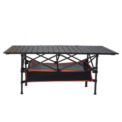 China Modern made in china high quality portable aluminum alloy folding camp table for sale