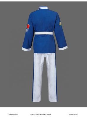 China 100% Cotton TDK Soft Comfortable Loose Jitsu Suit Taekwondo Uniform For Kids And Adult Lightweight Student Gi With Free Belt for sale