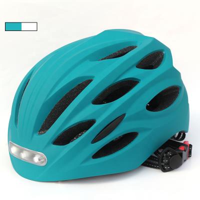 China About 10 hours (full charge) mountain bike men&women helmets for sale with safety warning lights at night for sale