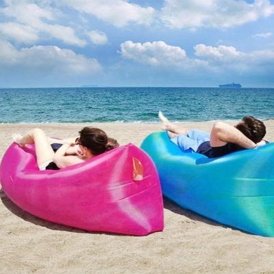 China Hybrid Type Outdoor Camping Portable Lightweight Comfortable Inflatable Sofa Inflatable Sleeping Bag for sale