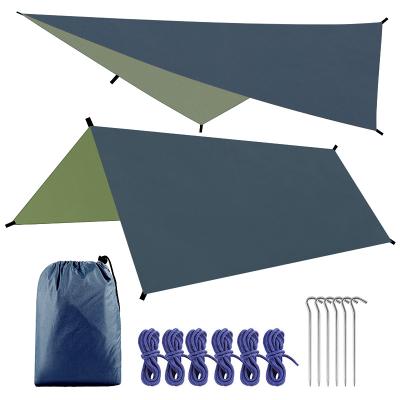 China Camouflage Multifunctional Folding Outdoor Game Storage Beach Tent / Field Camping Cool Canopy for sale