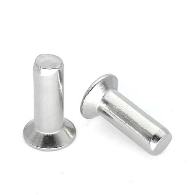 China Single custom fashion non-standard flat head 1mm construction aluminum m16 anodized countersunk rivet for automotive for sale