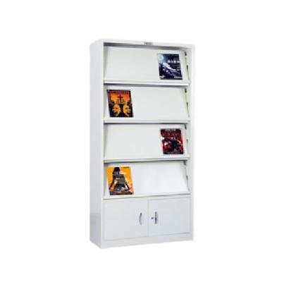 China JINHU GROUP new good price modern type vertical cabnet all steel book shelves plate style storage log for sale