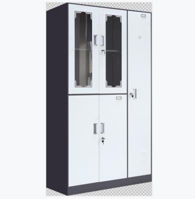 China JINHU Expandable GROUP Hot Selling Steel Filing Cabinet Wardrobe Locker Metal Locker for sale