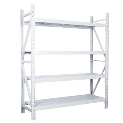 China Heavy Duty Corrosion Protection Medium Storage Racking For Warehouse Pallet Metal Shelf Display Rack Bulk Powder Coating for sale