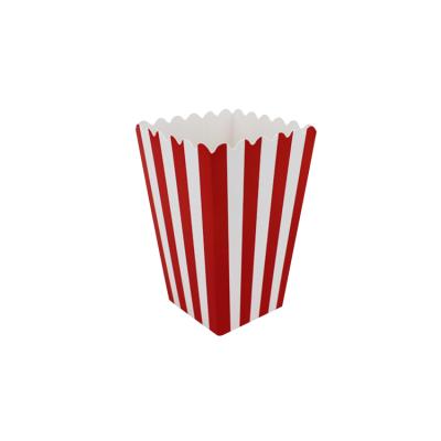 China Recycled Materials Movie Theater Custom Snack Fries Popcorn Fast Food Paper Packaging Card Box With LOGO for sale