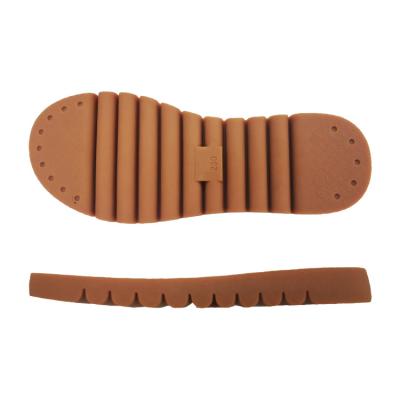 China Ultra-light high elasticity high cost performance ultra-light round high-elasticity main tendon rubber sole for women sandal for sale