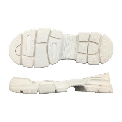 China Popular ultra-light white ultra-light head wrapped rubber soles for bulky sneakers for sale