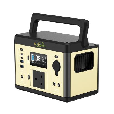 China Type C 300W 269Wh Black / Beige Green Rechargeable Portable Power Station For Camping Use for sale