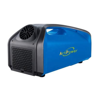 China Panasonic DC Inverter Compressor 2550BTU Air Conditioner For Portable Camping Use Black / Blue / for sale