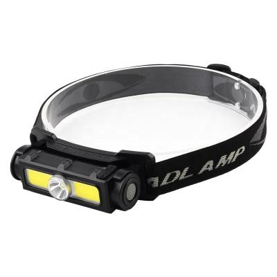 China Camping built in 1800 mah rechargeable lithium battery headlight for sale