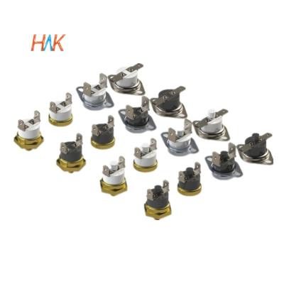 China Custom Car Thermal Protector Temperature Switch KSD301 Bimetal Thermostat KSD301 for sale