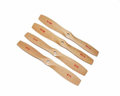 China 6.0 x 5 inch BULLNOSE Wooden Thruster Tuned Mini 6050 fpv RC Hobby Thruster (CCW CW 2x, 2x) for sale