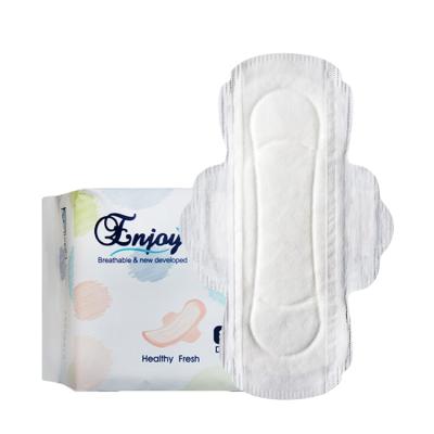 China Breathable Custom Brand Cotton Sanitary Napkin Organic Sanitary Napkin Breathable Women Care Competitive Price for sale