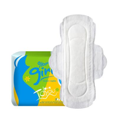 China Breathable Natural Feminine Hygiene Cotton Sanitary Pad Sanitary Pads China Manufacturers for sale