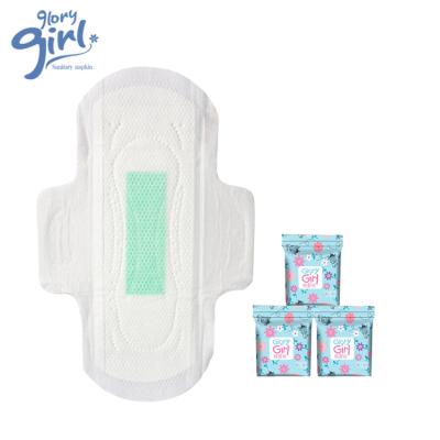 China Super Absorbent Feminine Hygiene Product Double Wings Sanitary Pad Girls Anion Menstrual Sanitary Pads For Period for sale