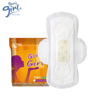 China Bulk Sanitary Pad Super Absorbent Extra Private Label Polyphenols Tea Care High Absorption Brand Sanitary Napkins for sale