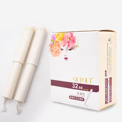 China Vaginal Tampons Leak Proof Pearl Cotton Applicator Organic/Squishy/Pure Detox for sale