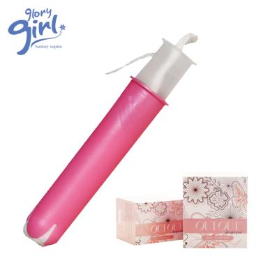 China Vaginal Organic Cotton Packing Applicator Tampons Sterile 100% Viscous Stock for sale